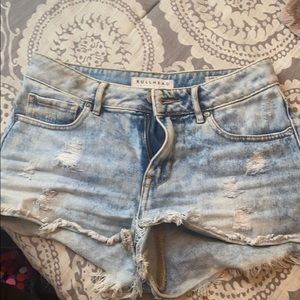 Bullhead Jean short cut offs high waisted!